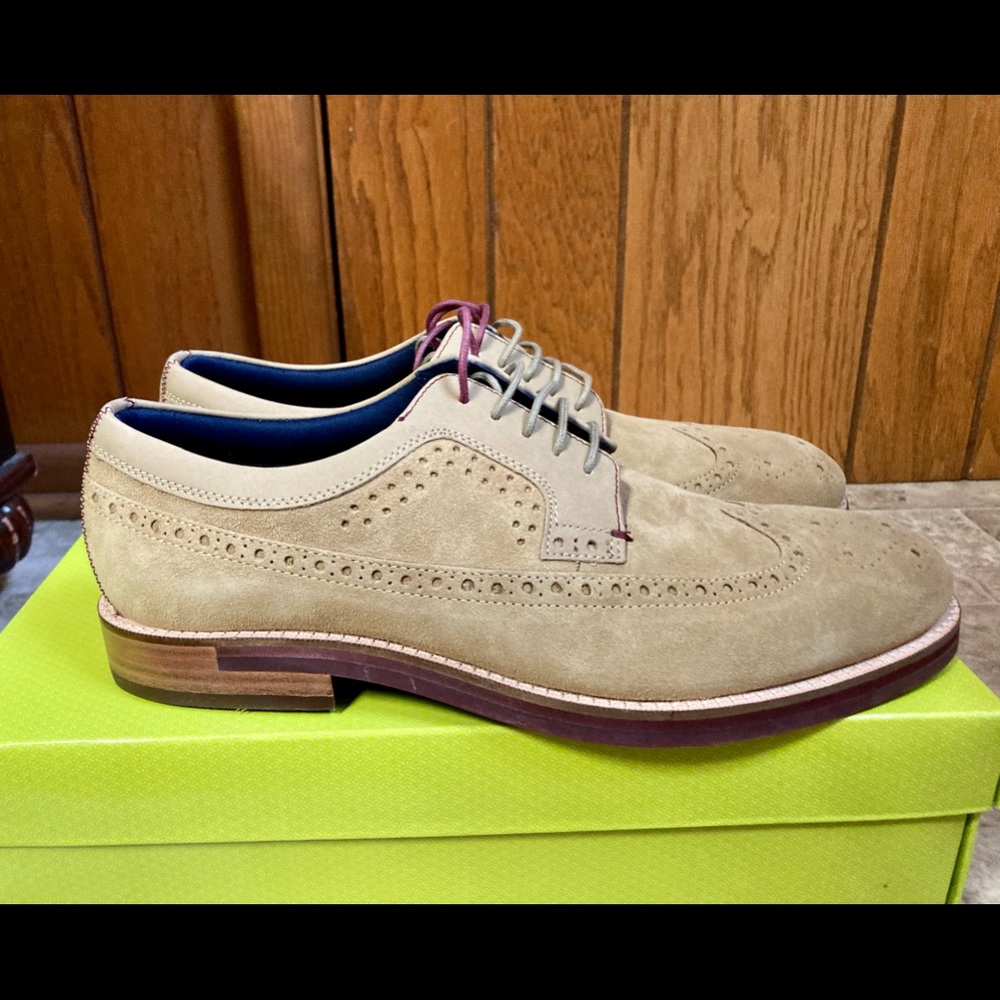 TED BAKER QIPLIN Classic Brogues Suede Leather